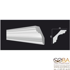 Лепнина Decor-Dizayn Карниз DD05 купить по лучшей цене в интернет магазине стильных обоев Сова ТД. Доставка по Москве, МО и всей России