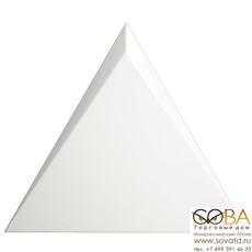 Керамическая плитка ZYX Evoke Triangle Cascade White Glossy (15x17)см 218244 (Испания) купить по лучшей цене в интернет магазине стильных обоев Сова ТД. Доставка по Москве, МО и всей России