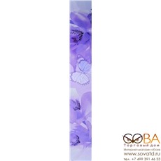 Бордюр Mosplitka  Орхидея фиолет. 6,3х50 купить по лучшей цене в интернет магазине стильных обоев Сова ТД. Доставка по Москве, МО и всей России