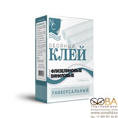 Обойный клей NC Универсальный купить по лучшей цене в интернет магазине стильных обоев Сова ТД. Доставка по Москве, МО и всей России