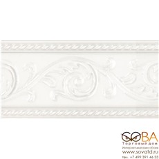 Бордюр Carmen  Cenefa Yara Blanco 7,5х15 купить по лучшей цене в интернет магазине стильных обоев Сова ТД. Доставка по Москве, МО и всей России