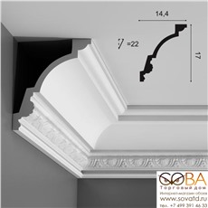 Карниз Orac Decor C301 Luxxus купить по лучшей цене в интернет магазине стильных обоев Сова ТД. Доставка по Москве, МО и всей России