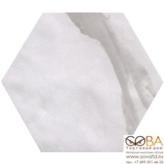 Керамогранит Fap Roma Statuario Esagono Matt (21.6x25)см fLVD (Италия) купить по лучшей цене в интернет магазине стильных обоев Сова ТД. Доставка по Москве, МО и всей России