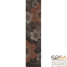 Бордюр Chocolate  коричневый (CK1G111) 7x30 купить по лучшей цене в интернет магазине стильных обоев Сова ТД. Доставка по Москве, МО и всей России