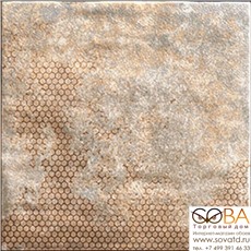 Керамическая плитка Mainzu Mandala Brown (20x20)см PT02794 (Испания) купить по лучшей цене в интернет магазине стильных обоев Сова ТД. Доставка по Москве, МО и всей России