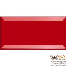 Плитка Biselado - 10 Rojo  настенная 100x200 мм/96 купить по лучшей цене в интернет магазине стильных обоев Сова ТД. Доставка по Москве, МО и всей России