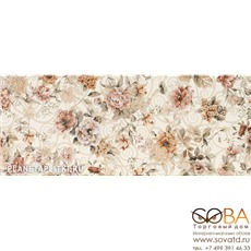 Декор Goldencer  Decor Celine Cream 23.5 x 58 купить по лучшей цене в интернет магазине стильных обоев Сова ТД. Доставка по Москве, МО и всей России