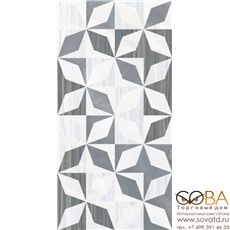 Декор Vitra  Serpeggiante Геометрический холодная гамма 7ЛПР 30х60 купить по лучшей цене в интернет магазине стильных обоев Сова ТД. Доставка по Москве, МО и всей России