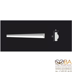 Лепнина Decor-Dizayn Молдинг 130 A купить по лучшей цене в интернет магазине стильных обоев Сова ТД. Доставка по Москве, МО и всей России
