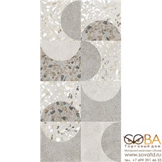 Декор Vitra  Beton-Terrazzo Геометрический Лаппато Ректификат 30х60 купить по лучшей цене в интернет магазине стильных обоев Сова ТД. Доставка по Москве, МО и всей России