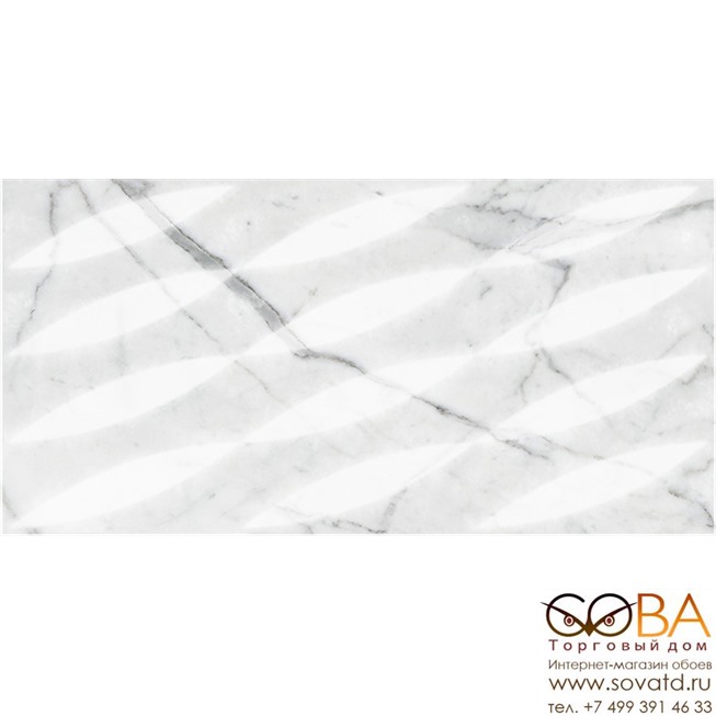 Керамогранит Marble Trend  K-1000/SCR/30x60 Carrara купить по лучшей цене в интернет магазине стильных обоев Сова ТД. Доставка по Москве, МО и всей России