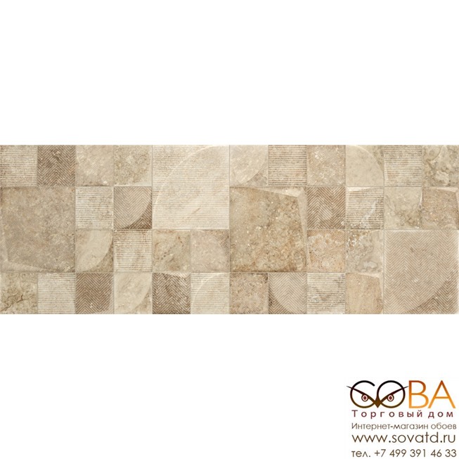 Керамическая плитка STN Ceramica Rockstone Mu Noce Matt Rect (33.3x90)см 110-011-5 (Испания) купить по лучшей цене в интернет магазине стильных обоев Сова ТД. Доставка по Москве, МО и всей России