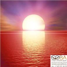 Панно Moon and sun  P2-2D288 40х40 (из 2 плиток) купить по лучшей цене в интернет магазине стильных обоев Сова ТД. Доставка по Москве, МО и всей России