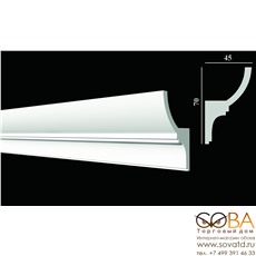 Лепнина Decor-Dizayn Профиль DD508 купить по лучшей цене в интернет магазине стильных обоев Сова ТД. Доставка по Москве, МО и всей России