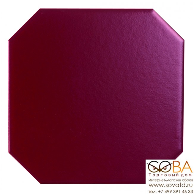 Напольная плитка Tonalite  Ottagonetta Bordeaux Matt 15 x 15 купить по лучшей цене в интернет магазине стильных обоев Сова ТД. Доставка по Москве, МО и всей России