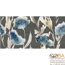 Декор Aura  Grafite Floris 31,5x63 купить по лучшей цене в интернет магазине стильных обоев Сова ТД. Доставка по Москве, МО и всей России