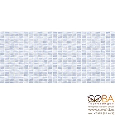 Плитка Pudra облицовочная  мозаика рельеф голубой (PDG043D) 20x44 купить по лучшей цене в интернет магазине стильных обоев Сова ТД. Доставка по Москве, МО и всей России