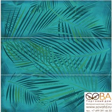 Панно Ипанема  зеленое 1906-0005 60х60 купить по лучшей цене в интернет магазине стильных обоев Сова ТД. Доставка по Москве, МО и всей России