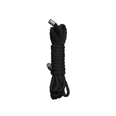 Веревка для бондажа Kinbaku Mini 1,5m Black SH-OU073BLK