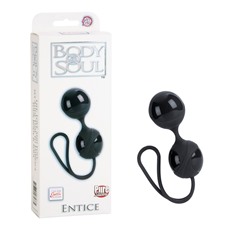 Вагинальные шарики BODY&SOUL ENTICE BLACK 1327-15BXSE