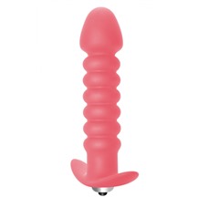 Анальная пробка с вибрацией Twisted Anal Plug Pink 5004-01lola