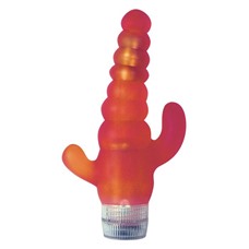 Вибратор PLEASER VIBRATOR ORANGE/PINK 9624TJ