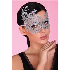 Серебристая ажурная маска Mask Silver