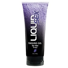 Женский возбуждающий лубрикант Liquid Sex Tingling Gel for Her с ароматом винограда - 56 гр.