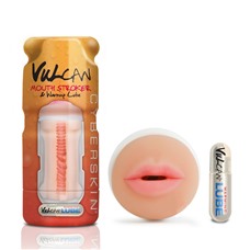 Мастурбатор Cyberskin Vulcan Mouth Stroker от Topco Sales, 16 см