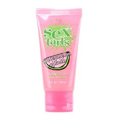 Оральный лубрикант с ароматом арбуза Sex Tarts Lube - 59 мл.