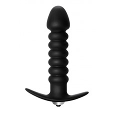 Анальная пробка с вибрацией Twisted Anal Plug Black 5004-03lola