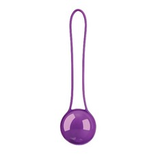 Фиолетовый вагинальный шарик Pleasure Ball Deluxe