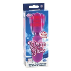 Розовый массажер с вибрацией WARM N'GLOW 0032-04BXSE