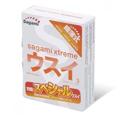 Презервативы ультратонкие Sagami №3 Xtreme 0,04