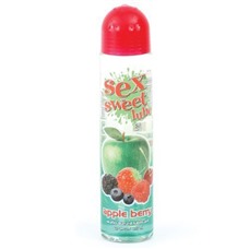 Вкусовой лубрикант с ароматом яблока и ягод Sex Sweet Lube - 197 мл.