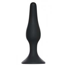 Анальная пробка Slim Anal Plug Large Black 12.5 см