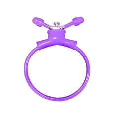 Утягивающее лассо Adjustable Cockring Purple SH-SHT156PUR