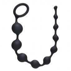 Анальная цепочка Long Pleasure Chain Black 35 см