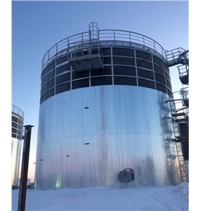 Самонесущая конструкция для теплоизоляции резервуаров РВС