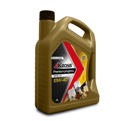 Моторное масло Akross Premium Progress 10W-40 (4л.)