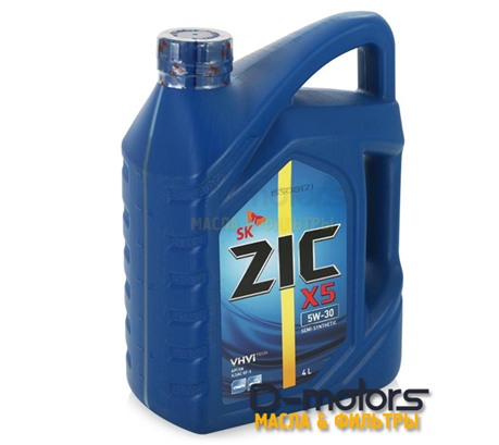 Моторное масло ZIC X5 5W-30 (4л.)