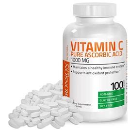 Витамин C Bronson, 1000 мг, 100 капс.