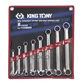 Набор накидных ключей, 6-22 мм 8 предметов, KING TONY KING TONY арт. '1C08MR'