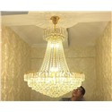 Подвесная стеклянная люстра "Театр"