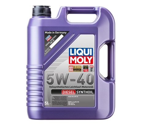 Моторное масло Liqui Moly Diesel Synthoil 5W-40 (5л.)